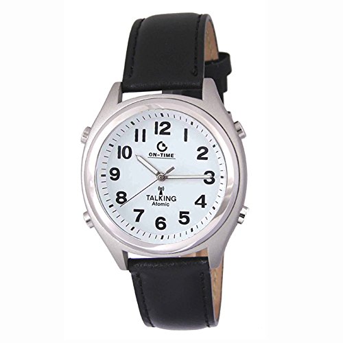ATOMIC! Talking Wrist Watch w/Alarm,Speaks Time, Day,Date & Year Buy