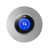 Humble Abode Creations Nest Thermostat Wall Plate, 6 Inch Stainless Steel Cover Plate, Fits Generation 1, 2, 3, E Nests
