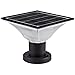 FOOYANCHO Solar Post Cap Lights Outdoor,Dusk to Dawn Auto On/Off Solar Powered Post Lights Fits Most Posts (1 Pack)