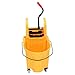 Rubbermaid Commercial 757788YW Wavebrake 35 Quart Bucket/Wringer Combinations, Yellow