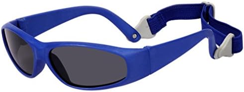 Baby Sunglasses with TPE FRAME & UV400 LENS & Adjustable Straps Age: 0-12month.