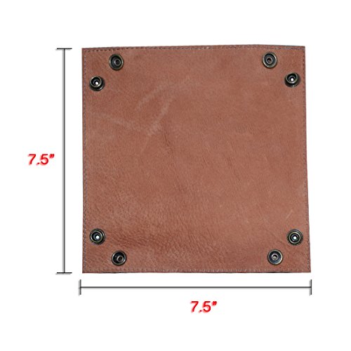 Leather Catchall Change Key Wallet Coin Box Tray Storage Valet Handmade by Hide & Drink :: Cinnamon