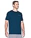 Under Armour Men's Charged Cotton T-Shirt, Blackout Navy/Steel, Large