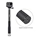 Vicdozia Selfie Stick, 37.5'' Waterproof Extendable Monopod with Mini Tripod Stand Compatible GoPro Hero(2018) Hero 7/6/5/4/3+/3/2/1/Session, AKASO SJCAM Xiaomi Yi, Compact Cameras and Smartphones