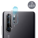 Rancase Compatible Huawei P30 Pro Camera Lens Protector,[3 Pack] Transparent Clear Thin Camera Tempered High Definition Camera Lens Protector for Huawei P30 Pro,Clear