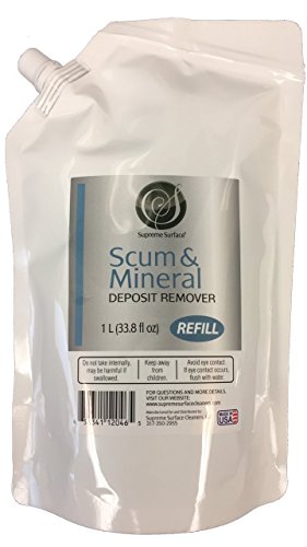 Supreme Surface Scum and Mineral Deposit Remover (1 Liter Refill Buddy)