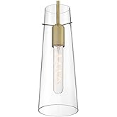 Nuvo Alondra-1 Light Mini Pendant in Traditional Style-4 Inches Wide by 14 Inches High-Vintage Brass Finish
