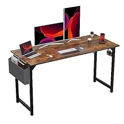 DUMOS 55 Inch Office Computer Desk Modern Simple