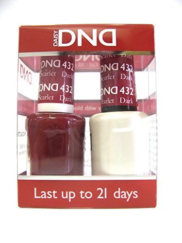 DND Duo - Matching Gel and Polish, 432 Dark Scarlet