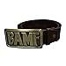 Lonme OW Mccree Cosplay Belt Manga Accessory Cowboy Brown PU Leather with Bucklet
