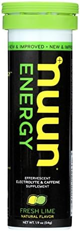 Nuun Hydration Drink Tab - Energy - Lemon-lime - 10 Tablets - Case Of 8