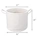 Mkono Cotton Rope Storage Basket | Woven Laundry Basket for Blankets | Toys Storage Basket with Handles | 17