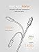 Syde ARMOR Lightning Cable with Kevlar Core, Apple Certified Double-Nylon Braided Fast Charging Cable Built to Military Specifications for iPhone, iPad & iPod (Gray, 5 Feet)