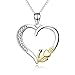 YFN Seahorse/Dolphin/Mermaid/Seashell/Anchor/Rudder/Turtle Nautical-themes Necklace Jewelry 925 Sterling Silver Ocean Animal Pendant Necklace for Women 18