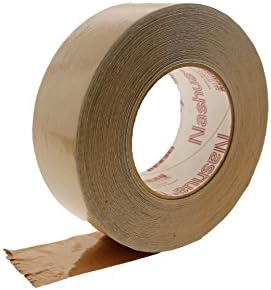 Nashua 2280 2" Beige Tan 9 Mil Cloth Duct Tape Waterproof Hand Tearable UV Resistant High Visibility Industrial Grade Heavy Duty Pro Colored Duct Tape Colors USA Made 60yd