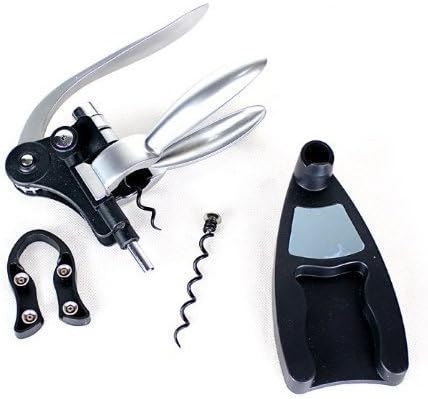 Gearmax® Wine Openers, Rabbit Style Lever Wine Bottle Opener Wine Corkscrews, Manual Wine Bottle Opener with Foil Cutter - Image 3