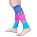 Doc Miller Compression Calf Sleeve for Men & Women, Medical Grade, 20-30mmHg Graduated Support for Running, Calf Tear, Shin Splints, Knee High, Calf Sleeves, Stripes Design, Medium Size,1 Pair