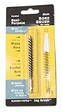 BoreSmith Jag Brush, Cal 25, 6.5, Nylon Bore Brush, Patented Dual-Purpose, for rods