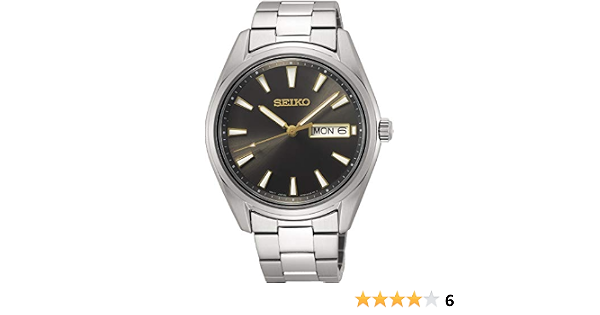 Seiko Men's Analogue Japanese Quartz Watch with Stainless Steel Strap  SUR343P1, bracelet : Amazon.com.au: Clothing, Shoes \u0026 Accessories