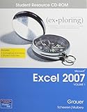 Cover of Exploring Microsoft Excel 2007 Vol. 1 Student CD
