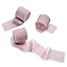 Ling's moment Handmade Fringe Chiffon Silk-Like Ribbon 1-1/2