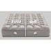 Aerobed Sleep Basics 2-Zone Air Bed with 120-volt Air Pump