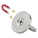 Whectin Fishing Magnets Strong Neodymium Rare Earth Magnets NJ48 148 LBS(67 KG) Pulling Force with Countersunk Hole for River,Pond,Lake,Warehouse,Garage,Diameter 1.89 INCH(48 mm)