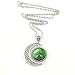 Moon pendant Celtic Tree of Life necklace Wishing Tree jewelry Tree necklace Art Deco jewelry Gifts