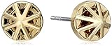 Rebecca Minkoff Gold Mini Facetted Stud Earrings