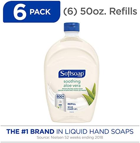 softsoap 50 oz refill soothing aloe