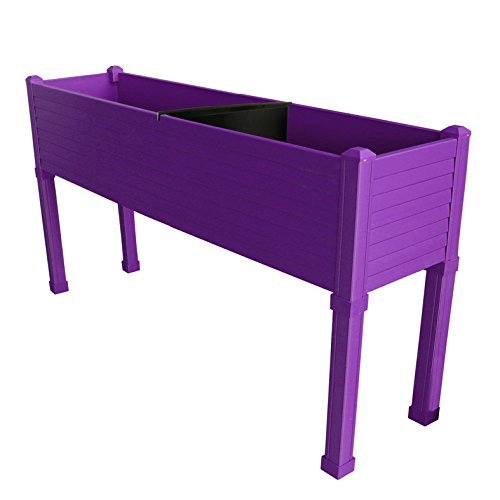 Huerto urbano GREENLAND especial balcón. 120x32x75 cm. Color ...