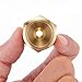 Litorange Lead-Free Brass Winterize Sprinkler Systems: Air Compressor Hose Water Faucet Blow Out Adapter Fitting For RV, Travel Trailer, Boat & Camper（a couple）
