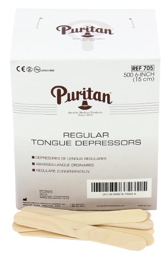 Pac-Kit by First Aid Only 25-950 Puritan Northern Birch Tongue Depressor (Box of 500)