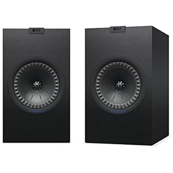 KEF Q350 Bookshelf Speakers (Pair, Black)