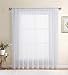 HLC.ME White Window Sheer Voile Curtain Panel for Sliding Patio Glass Door - Extra Wide Curtain - 100 x 84 inch Long