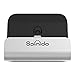 Spinido iPhone Charging Dock Desk Station for iPhone 6 6Plus5S 5 Updated version supports cases 0mm 2mm Silver