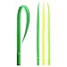 Yansanido Fluent Writting Pen, 12 Pcs 0.38 mm Black Ink Grass Shape Rolling Ball Cute Gel Ink Pen for Student and School Office Supplies (Grass)