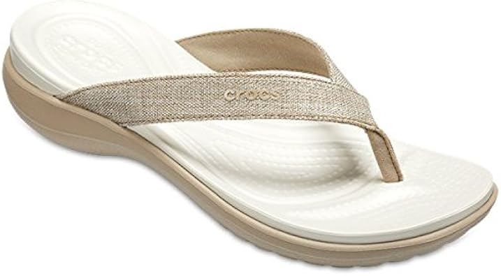 amazon ladies crocs flip flops