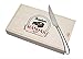Bruntmor, ALBA Gourmet Stainless Steel 8-piece Steak Knife set with Full Tang Blades, Wooden Gift Box