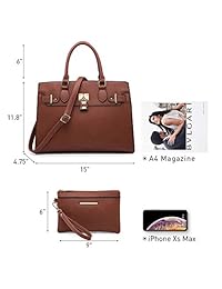 Bolso de mano y bolsos para mujer con asa superior de avestruz, bolsa de trabajo con cartera