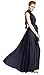 VSVO Women's Chiffon Halter Neck Wedding Party Bridesmaid Formal Dress (Navy)