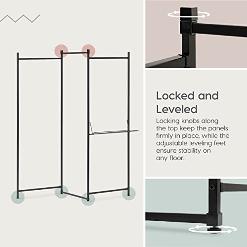 IRIS USA Clothes Rack, Collapsible Clothing Rack, Foldable Clothes