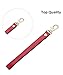 SeptCity Wristlet KeyChain Cellphone Leather Hand Strap with Golden Lock(Brown)