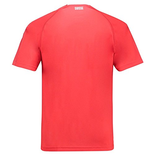 image for TOOGOO World Cup Men Sportswear Soccer Switzerland Shirt Breathable Sh