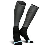 Compression Socks for Women & Men（20-30mmHg），BEST Graduated Athletic Fit for Sports Running Circulation Flight Travel Nurses & Recovery（Men 6.5-10 | Women 8-11）