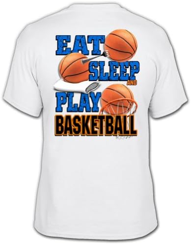 Basketball T-Shirt: Eat, Sleep and Play Basketball