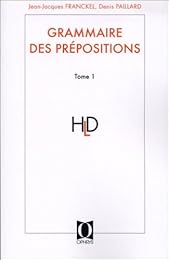 Grammaire des prépositions