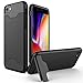 iPhone 8 Case, iPhone 7 Case, Allovit Shockproof Heavy Duty Full Protective Cover with Kickstand Dual Layer Wallet Design Case for Apple iPhone 8 ( 2017) / iPhone 7 (2016) - Black