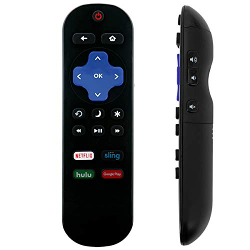 NS-RCRUS-17 Replace Remote for Insignia Roku TV NS-24ER310NA17 NS-65DR620NA18 NS-48DR510NA17 NS24ER310NA17 NS-32DR310NA17 NS-43DR710NA17 NS-55DR710NA17 NS-50DR710NA17 NS-43DR620NA18 NS-50DR620NA18