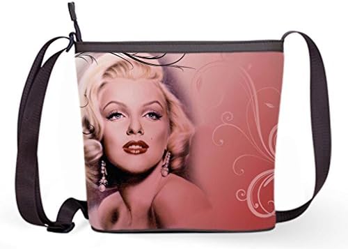 Fashion Casual and Popular Female Sling Bag Crossbody Bag Shoulder Bag with Marilyn Monro Theme